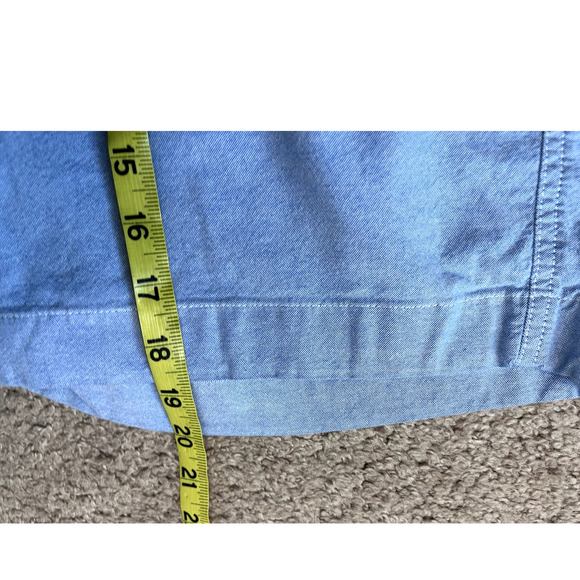 Men's Light Blue Chaps Chino Shorts 36 - Picture 3 of 4
